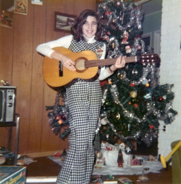 Barbara with guitar