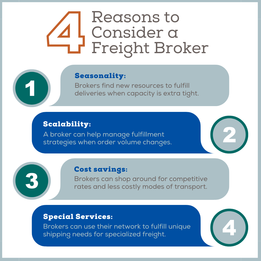 Broker vs Carrier comparison chart