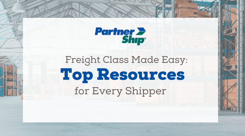 Freight class resources blog title