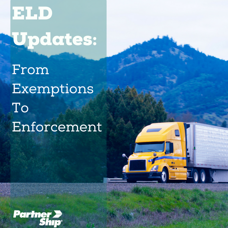 ELD Updates:From Exemptions to enforcement