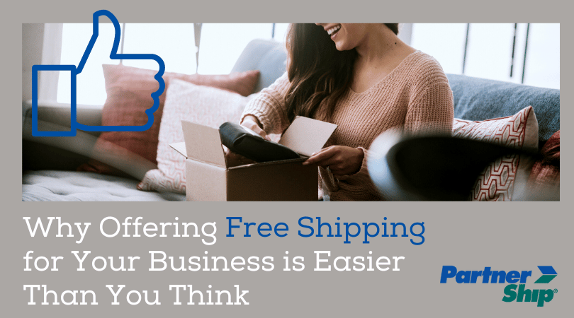 Why offering free shipping is easier than you think