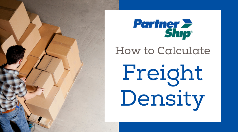 How to calculate freight density