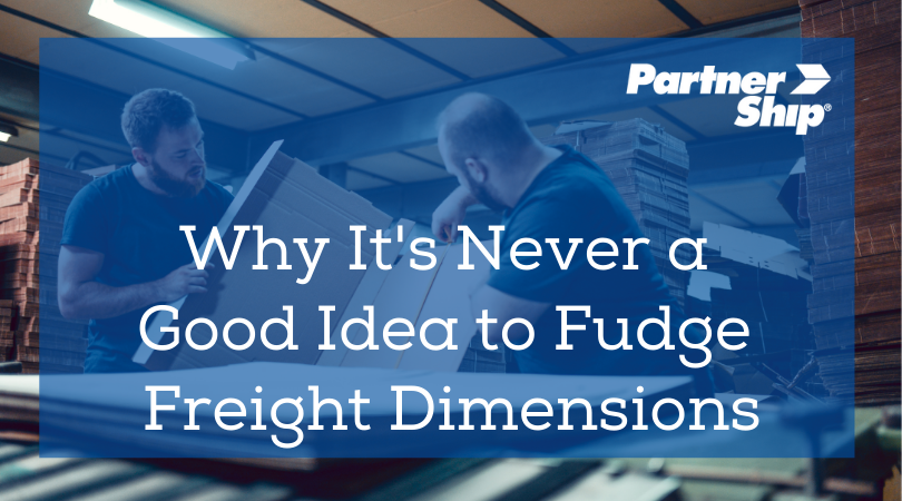 Fudging Freight Dimensions Blog Image