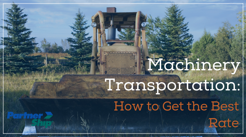 Machinery Transportation: How to Get the Best Rate