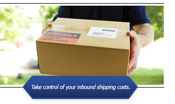 You might be paying more for inbound shipping than if you had arranged it yourself.
