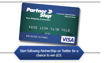 Start following PartnerShip on Twitter for a chance to win $25.
